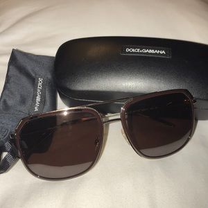 Dolce & Gabbana Sunglasses, DG2165 - Brown/Gold